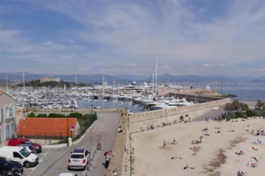 Bord De Mer - Ac, Wifi, Chic, Sea View, Beach 2 Minutes Walk Antibes Kültér fotó
